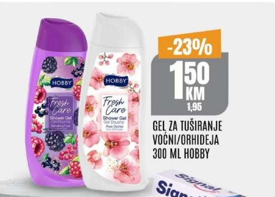 Hobby Fresh Care Gel za tuširanje