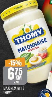 MAJONEZA 611 G THOMY