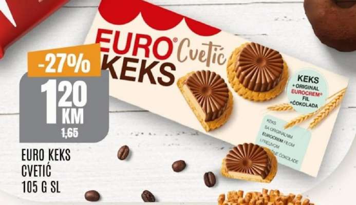 EURO KEKS CVETIĆ 105 G SL
