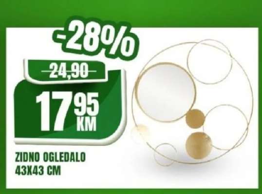 Zidno ogledalo