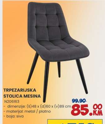 TRPEZARIJSKA STOLICA MESINA