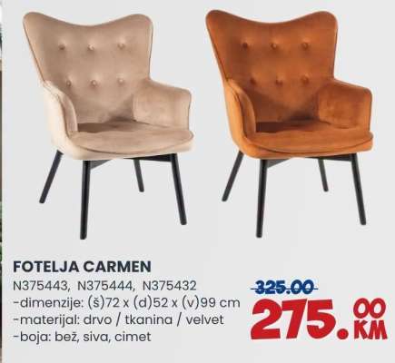 Fotelja Carmen