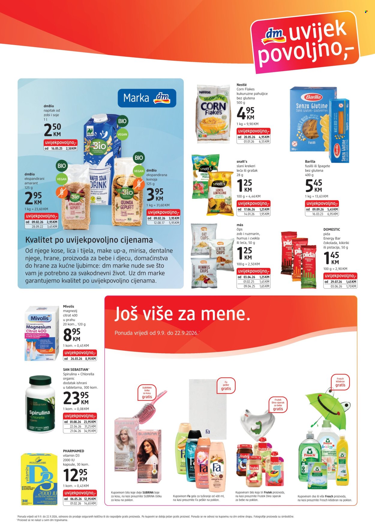 dm katalog - 09.09.2026. - 22.09.2026.. Stranica 3