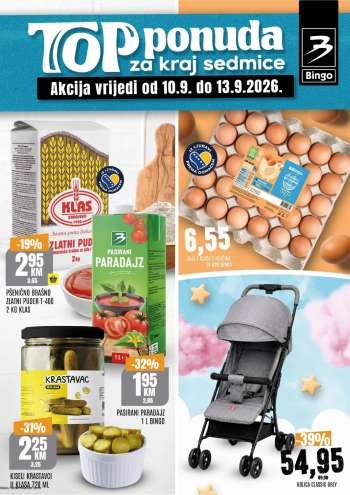 Bingo katalog - 10.09.2026. - 13.09.2026.
