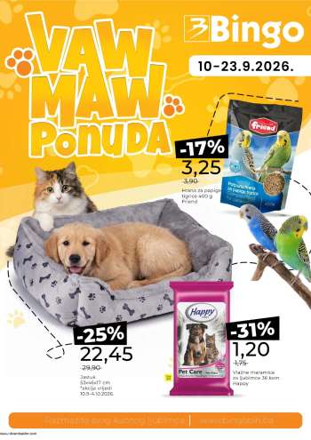 Bingo katalog - 10.09.2026. - 23.09.2026.