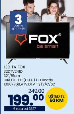 LED TV FOX