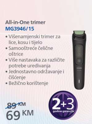 All-in-One trimer MG3946/15