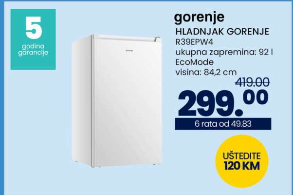 gorenje HLADNJAK GORENJE R39EPW4