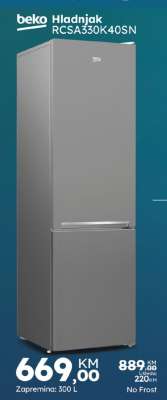 beko Hladnjak RCSA330K40sN