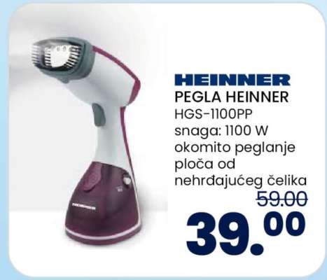 HEINNER PEGLA HEINNER HGS-1100PP