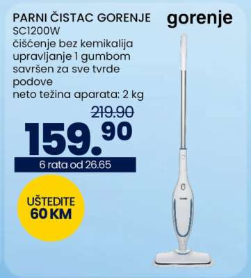 PARNI ČISTAČ GORENJE