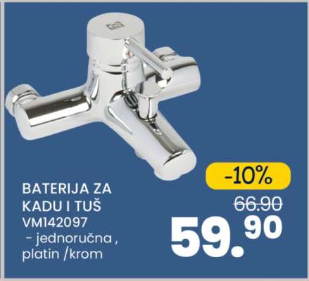 BATERIJA ZA KADU I TUŠ VM142097