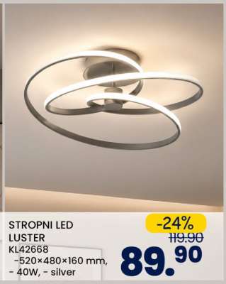 STROPNI LED LUSTER