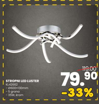 STROPNI LED LUSTER