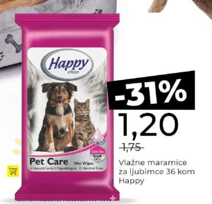 Happy Pet Care Wet Wipes