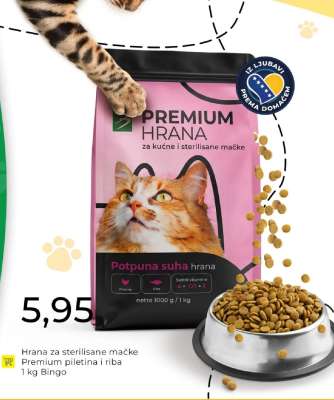 Premium hrana za sterilizane mačke