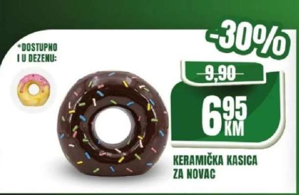 Keramička kasica za novac