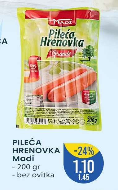 Pileća Hrenovka