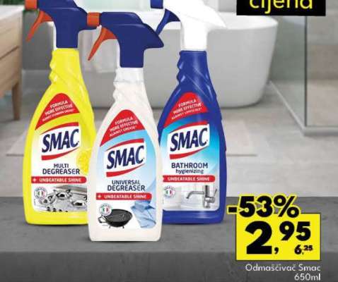 Odmašćivač Smac 650ml