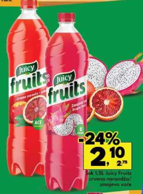 Sok 1,5L Juicy Fruits