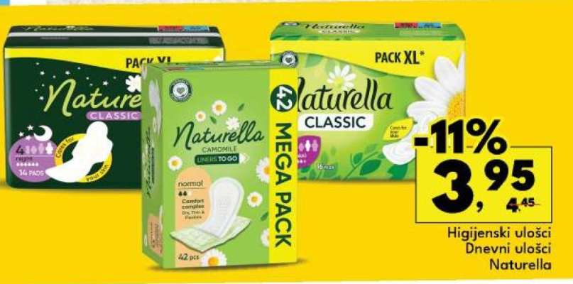 Naturella Higijenski ulošci