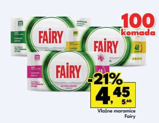Vlažne maramice Fairy