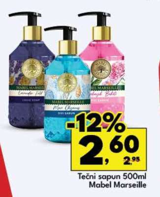 Tečni sapun 500ml Mabel Marseille