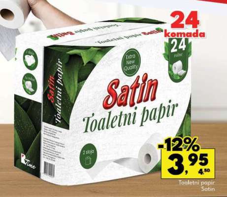 Satin Toaletni papir