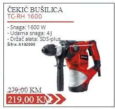 ČEKIĆ BUŠILICA TC-RH 1600