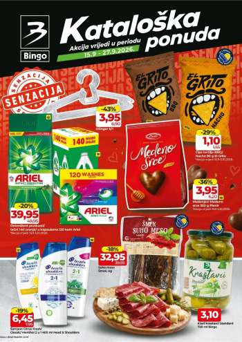 Bingo katalog - 15.09.2026. - 27.09.2026.