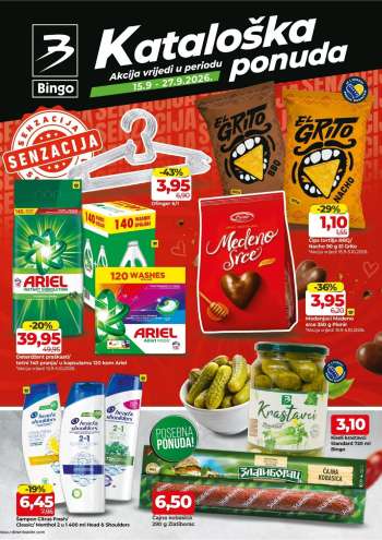 Bingo katalog - 15.09.2026. - 27.09.2026.