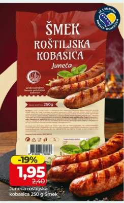 Juneća roštiljska kobasica