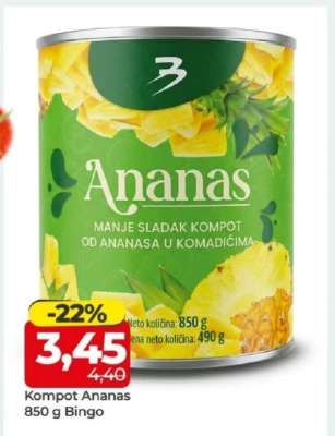 Kompot ananas