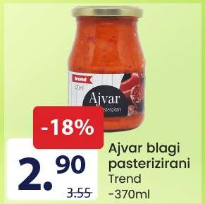 Ajvar blagi pasterizirani