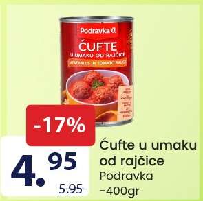 Ćufte u umaku od rajčice