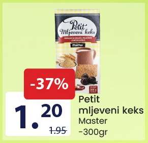 Petit Mljeveni keks