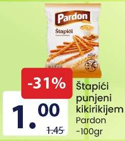 Štapići punjeni kikirikijem