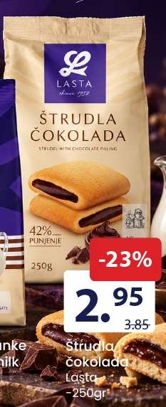 Štrudla čokolada