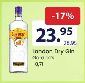 London dry gin Gordon's