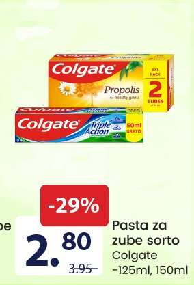 Pasta za zube sorto Colgate