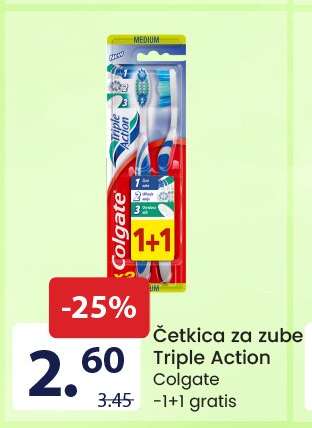 Četkica za zube Triple Action