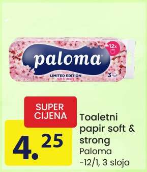 Toaletni papir soft & strong