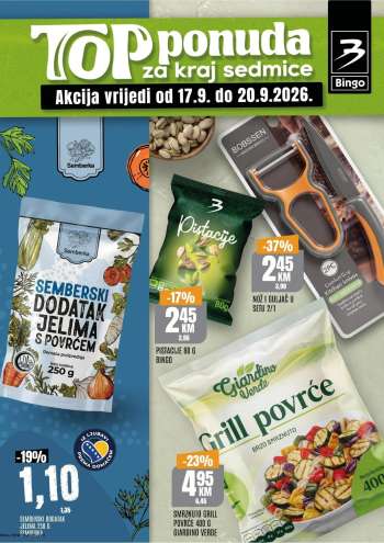 Bingo katalog - 17.09.2026. - 19.09.2026.