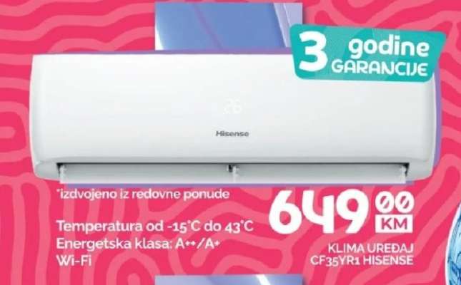 KLIMA UREĐAJ CF35YR1 HISENSE