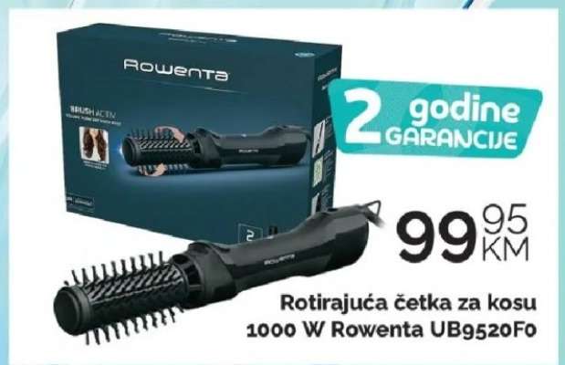 Rotirajuća četka za kosu 1000 W Rowenta UB9520Fo