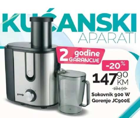 Sokovnik 900 W Gorenje JC900E