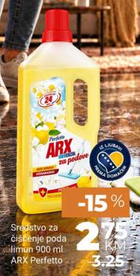 Sredstvo za čišćenje poda limun 900 ml ARX Perfetto