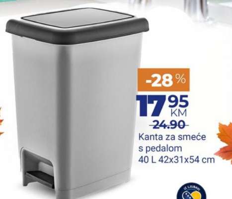 Kanta za smeće s pedalom