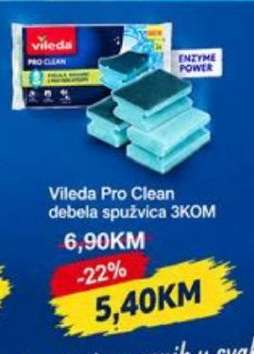 Vileda Pro Clean debela spužvica 3KOM