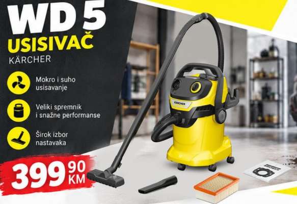 WD 5 Usisivač